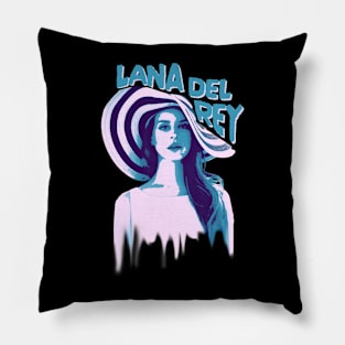 pop art Lana Del Rey Pillow