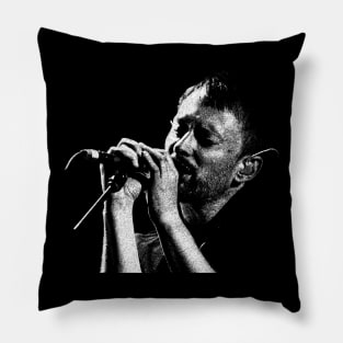 Thom Yorke Retro Design Pillow