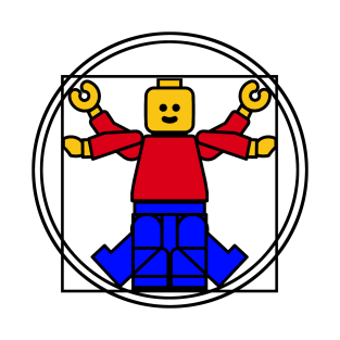 Lego Man Vitruvius T-Shirt