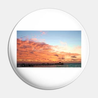 Maldives Sunset Sky Pin