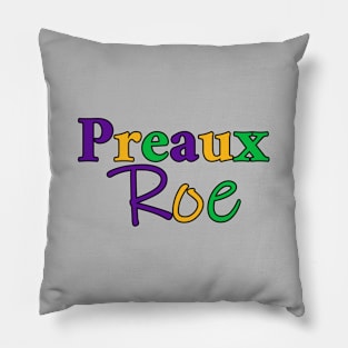 Preaux Roe - Mardi Gras Theme Pillow