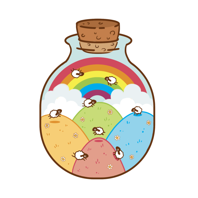 Bottle Sheep by KatieCrumpton