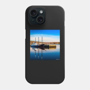 Boats at Bedford Waterfront Phone Case