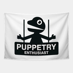 Puppetry Enthusiast Tapestry