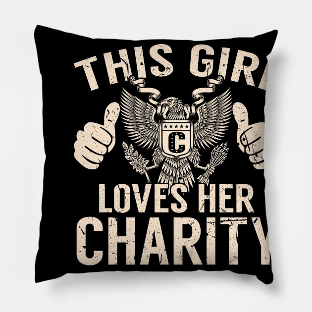 CHARITY Pillow by Jeffrey19988