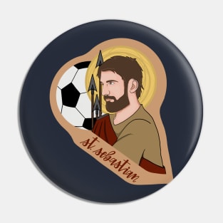St. Sebastian (Soccer) Pin