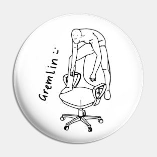 The posture man - gremlin mode Pin