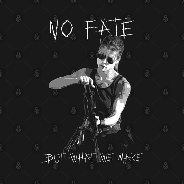 No fate but what we make by Power Up Prints