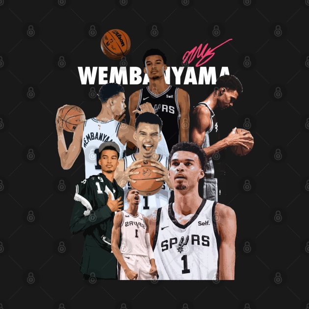 Wembanyama Vector Art by Playful Creatives