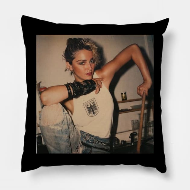 Madonna - Bundeswehr Pillow by NandosGhotik