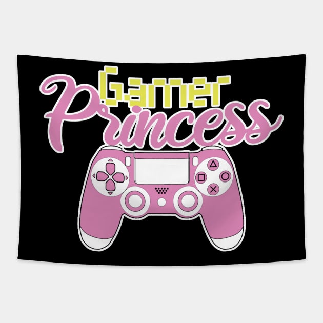 Gamer Princess Power Tapestry by aaallsmiles