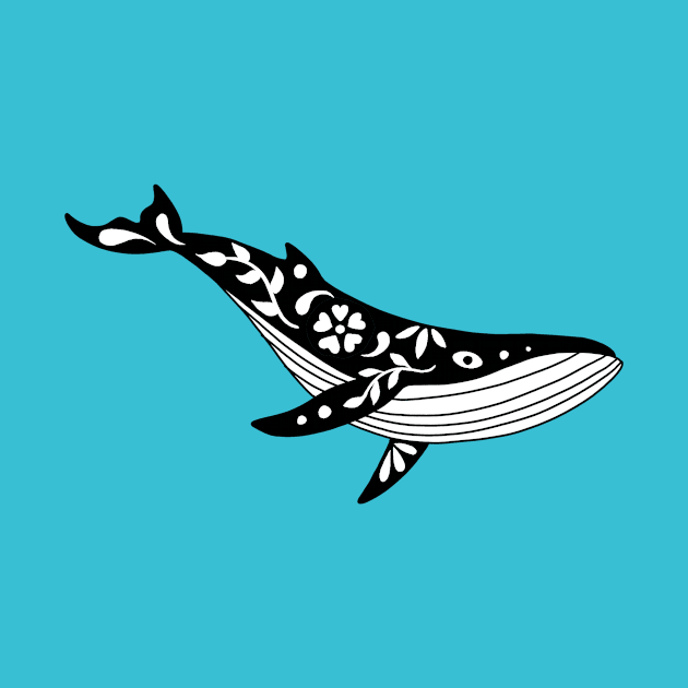 Ornate whale by Haack Art