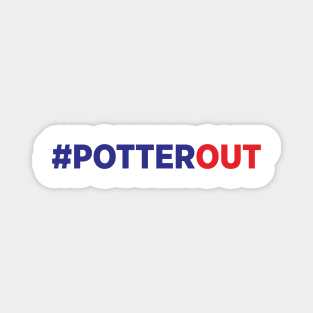 Potter Out Magnet