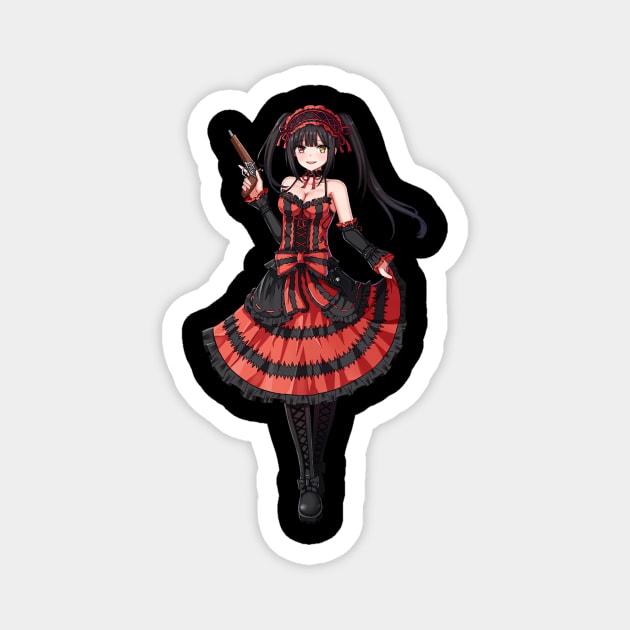 Tokisaki Kurumi Date A Live Magnet by ZarenBeck