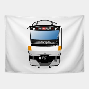 Tokyo Chuo Line Train - E233-0 series Tapestry