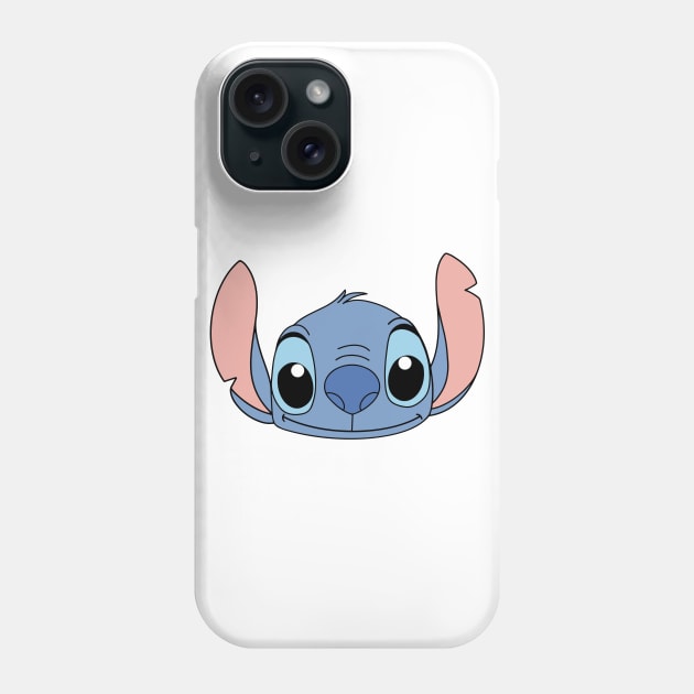 Stitch cute face, baby animal t shirt, cuteness Stitch head Phone Case by PrimeStore