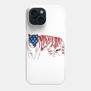 Rawrs and Stripes Phone Case