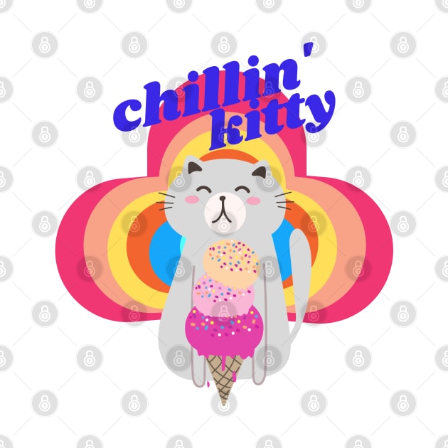 Chillin' Kitty by leBoosh-Designs