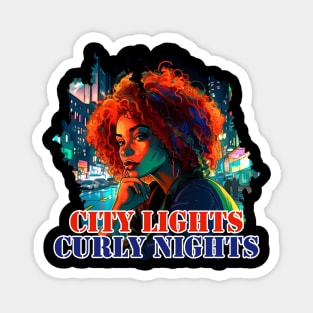 City Lights, Curly Nights Magnet