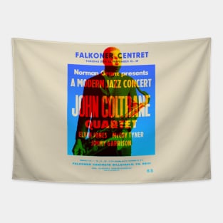 John Coltrane concert graphic Tapestry