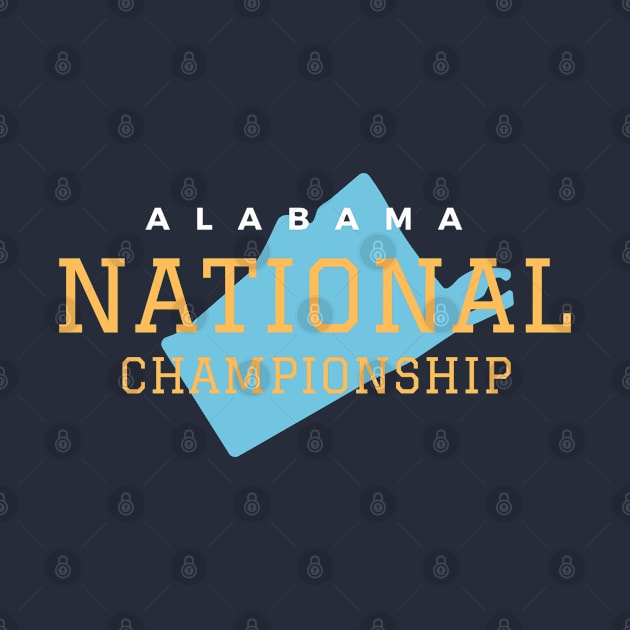 Alabama National Championship by NineBear