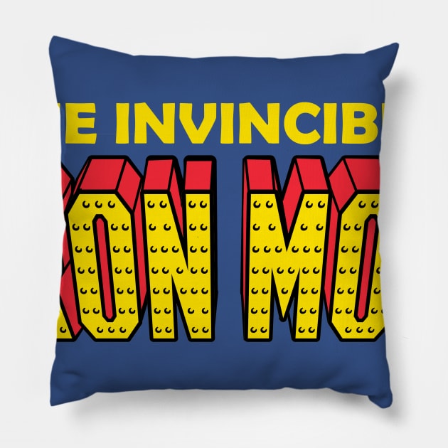 the invincible iron mom for mothers day Pillow by LegendaryPhoenix