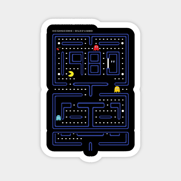 The Pacman Magnet by horrorshirt