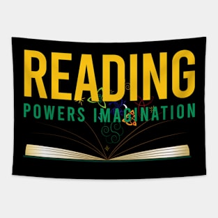 Reading power imagination Tapestry