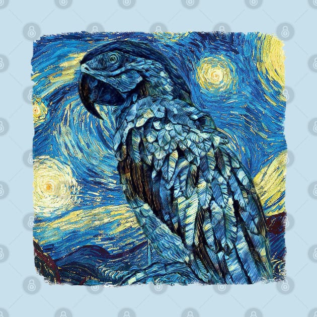 The Parrot Van Gogh Style by todos