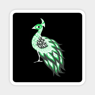 eco phoenix peacock rising ecopop Magnet