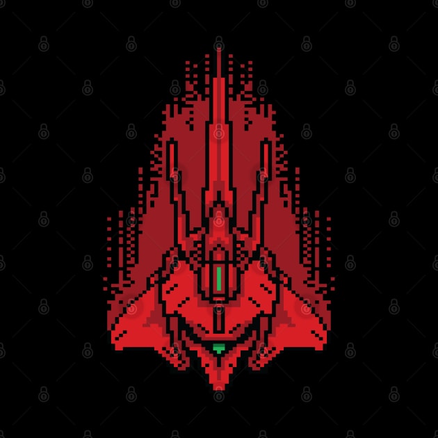 sazabi pixel by Amartwork