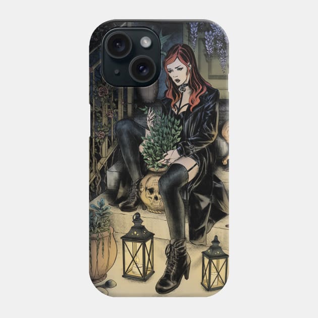 Isabella and the pot of Basil Phone Case by ProserPina