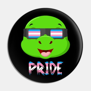 Turtle Transgender Flag Lgbt Pin