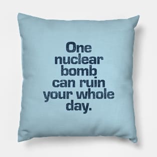 One nuclear bomb Pillow