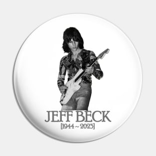 jeff beck 1944 - 2023 Pin