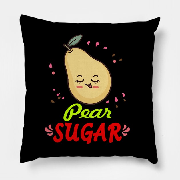 Pear Sugar Pillow by RainasArt