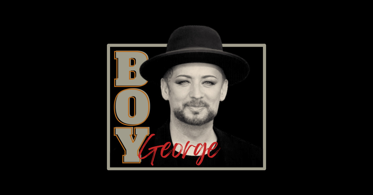 Boy George Aesthetic fan art design - Boy George - Sticker | TeePublic
