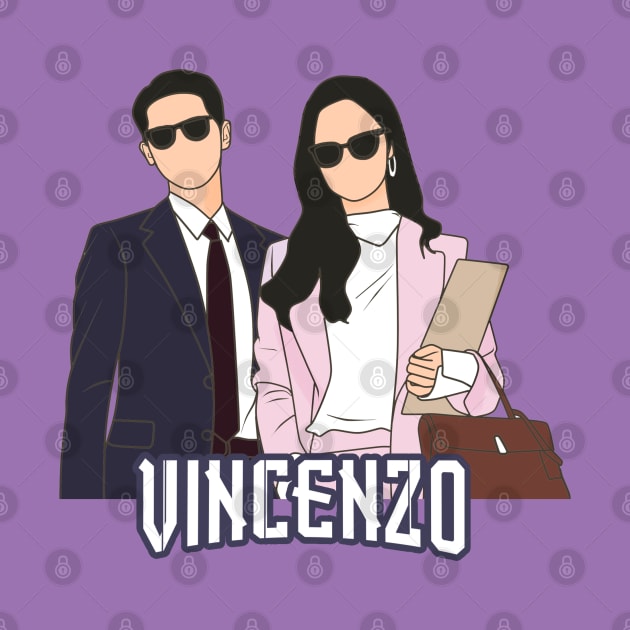 Vincenzo Kdrama Art by ArtByAzizah