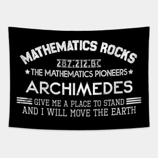 Mathematics Rocks! Archimedes Tapestry