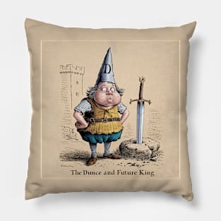 The Dunce and Future King Pillow