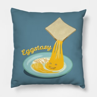 Eggstasy Pillow