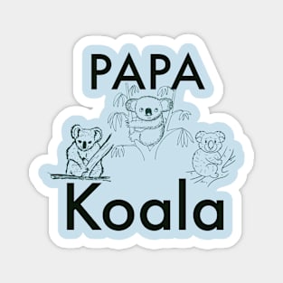 Papa Koala Magnet