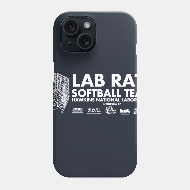 Hawkins National Laboratory 1983 Softball Team Phone Case by TeeLabs