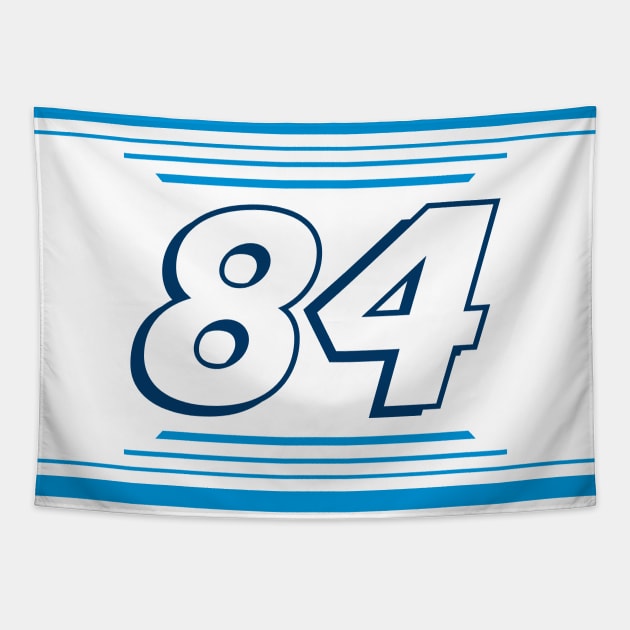 Jimmie Johnson #84 2024 NASCAR Design Tapestry by AR Designs 