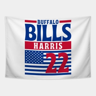 Buffalo Bills Harris 22 American Football Team Tapestry