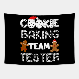 Cookie Baking Team Tester Gingerbread Christmas Tapestry