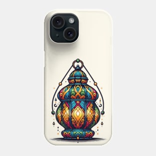 Moorish Charm: Colorful Lantern Artwork Phone Case