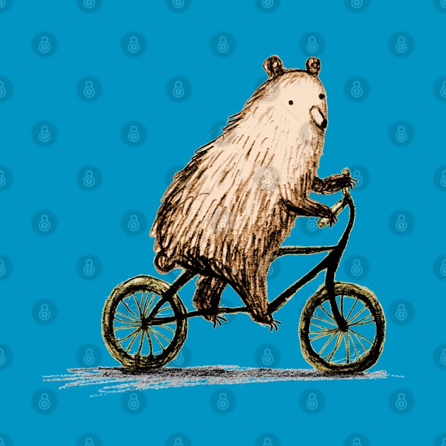 Cycling Bear by Sophie Corrigan