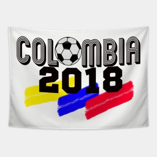 Colombia Soccer 2018 Tapestry