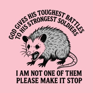 Possum Soldier Breakdown T-Shirt